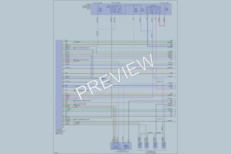 2005 Mazda 6 Engine Performance wiring diagram preview