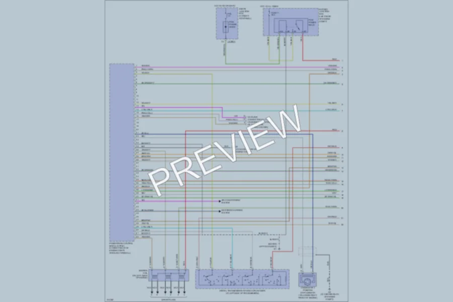 2005 Mazda B4000 Engine Performance wiring diagram preview
