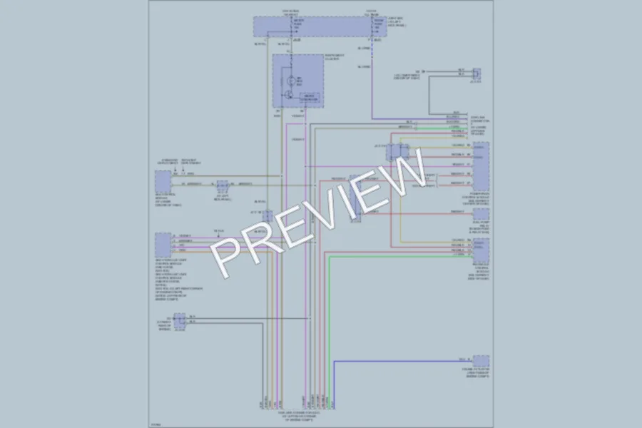 2005 Mazda MPV Computer Data Lines wiring diagram preview