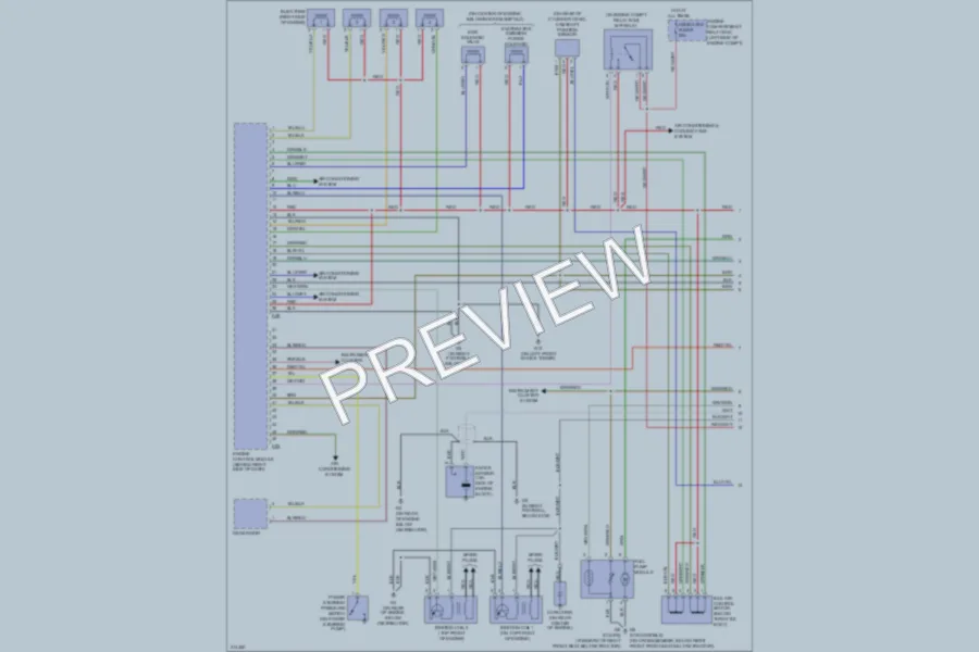 2005 Mitsubishi Eclipse Engine Performance wiring diagram preview