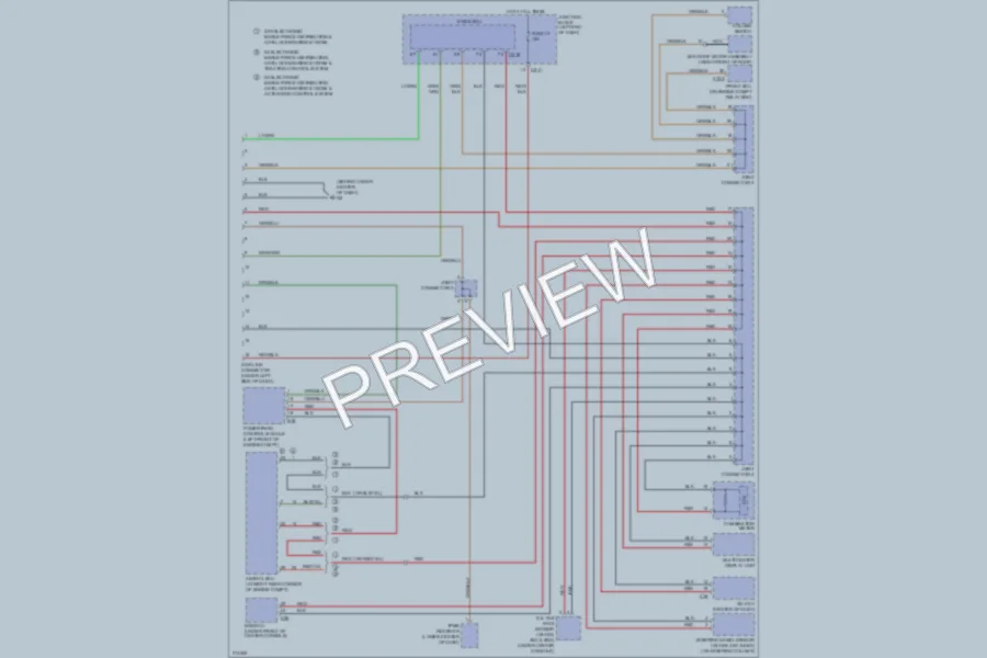 2005 Mitsubishi Endeavor Computer Data Lines wiring diagram preview