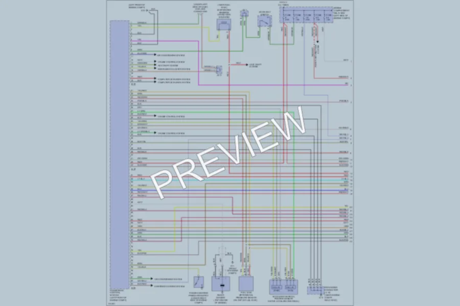 2005 Mitsubishi Endeavor Engine Performance wiring diagram preview