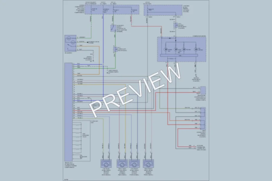 2005 Mitsubishi Galant Anti Lock Brakes wiring diagram preview