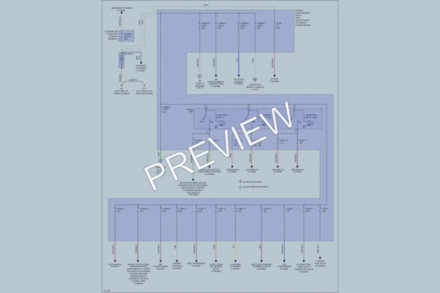 2005 Mitsubishi LancerEvolution Power Distribution wiring diagram preview