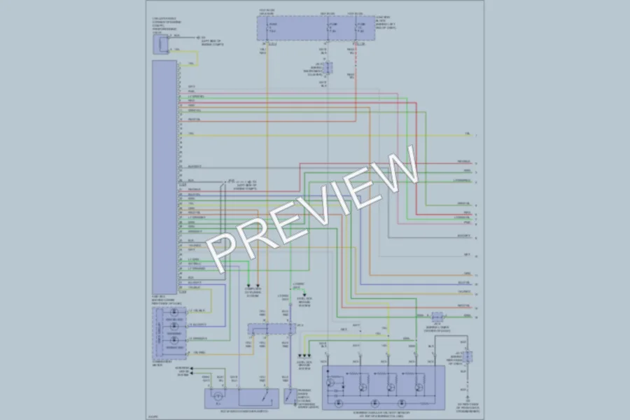 2005 Mitsubishi LancerEvolution Transmission wiring diagram preview