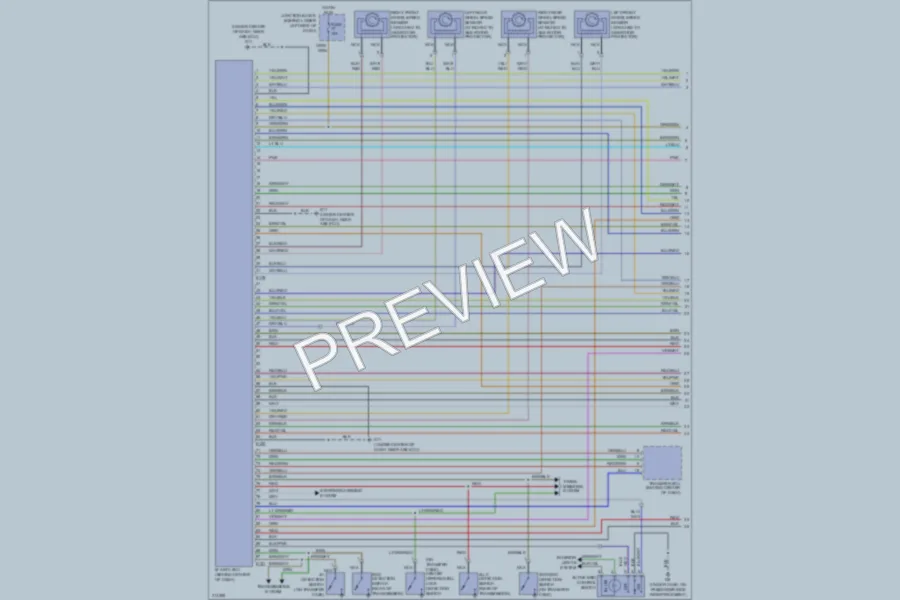 2005 Mitsubishi Montero Anti Lock Brakes wiring diagram preview