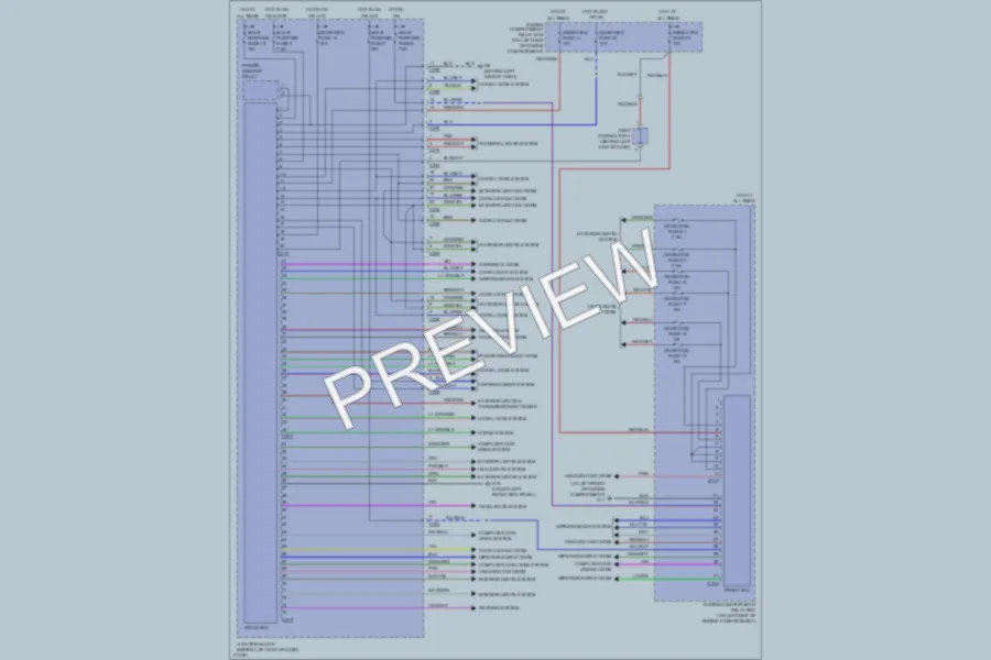 2005 Mitsubishi Outlander Body Control Modules wiring diagram preview
