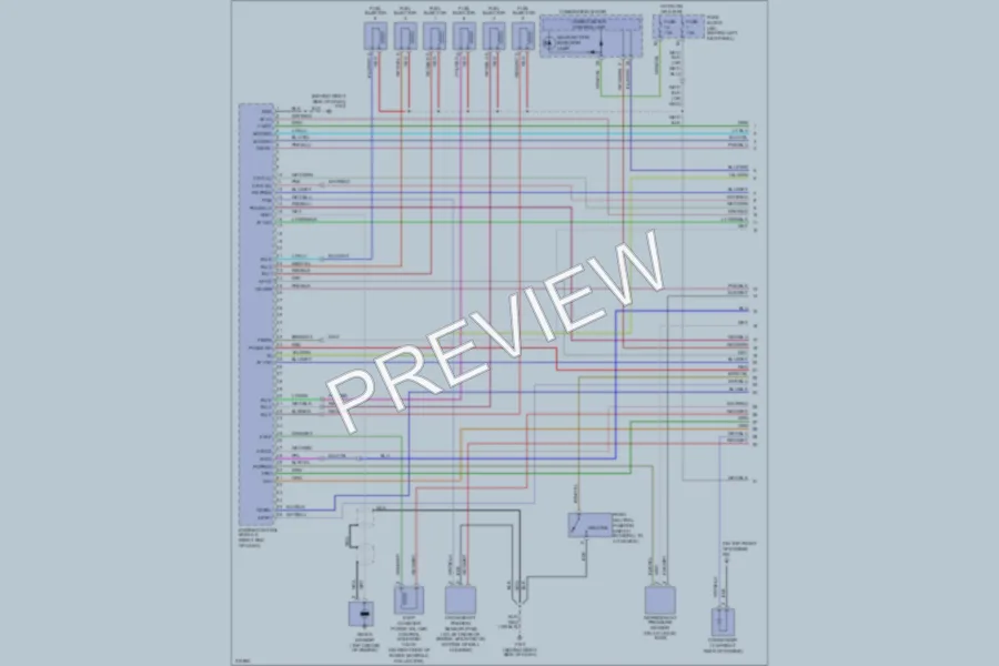 2005 Nissan 350Z Engine Performance wiring diagram preview