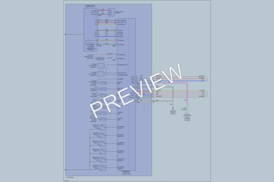 2005 Nissan 350Z Transmission wiring diagram preview