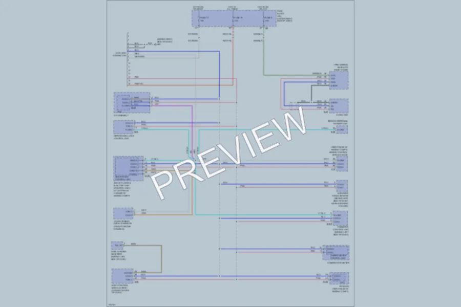 2005 Nissan Frontier Computer Data Lines wiring diagram preview