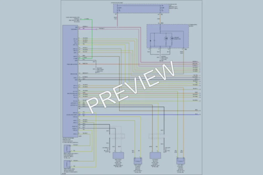 2005 Nissan Maxima Supplemental Restraints wiring diagram preview
