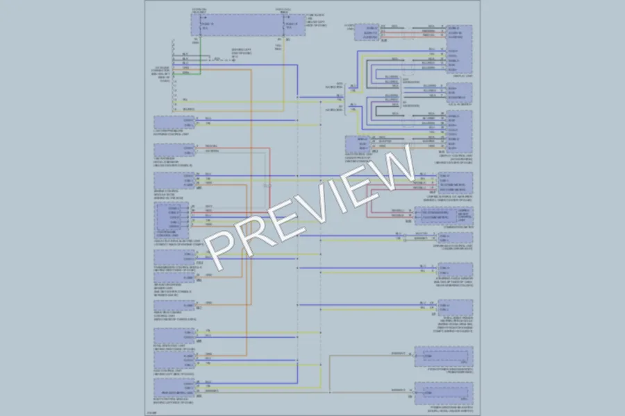 2005 Nissan Murano Computer Data Lines wiring diagram preview