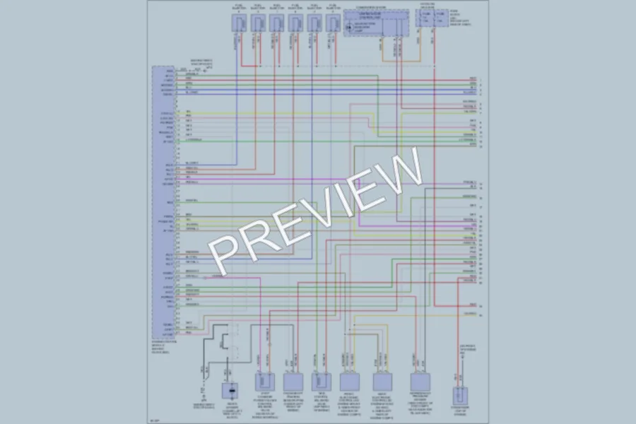 2005 Nissan Murano Engine Performance wiring diagram preview