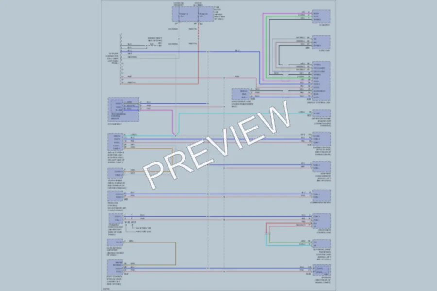 2005 Nissan Pathfinder Computer Data Lines wiring diagram preview