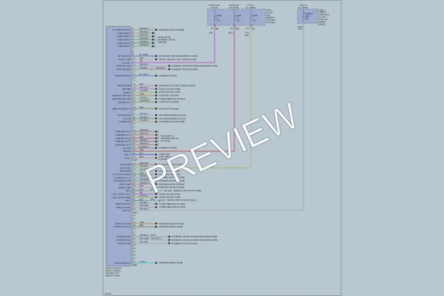 2005 Nissan Quest Body Control Modules wiring diagram preview