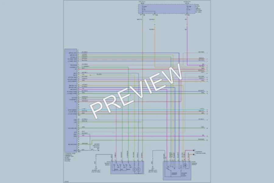 2005 Nissan Quest Memory Systems wiring diagram preview