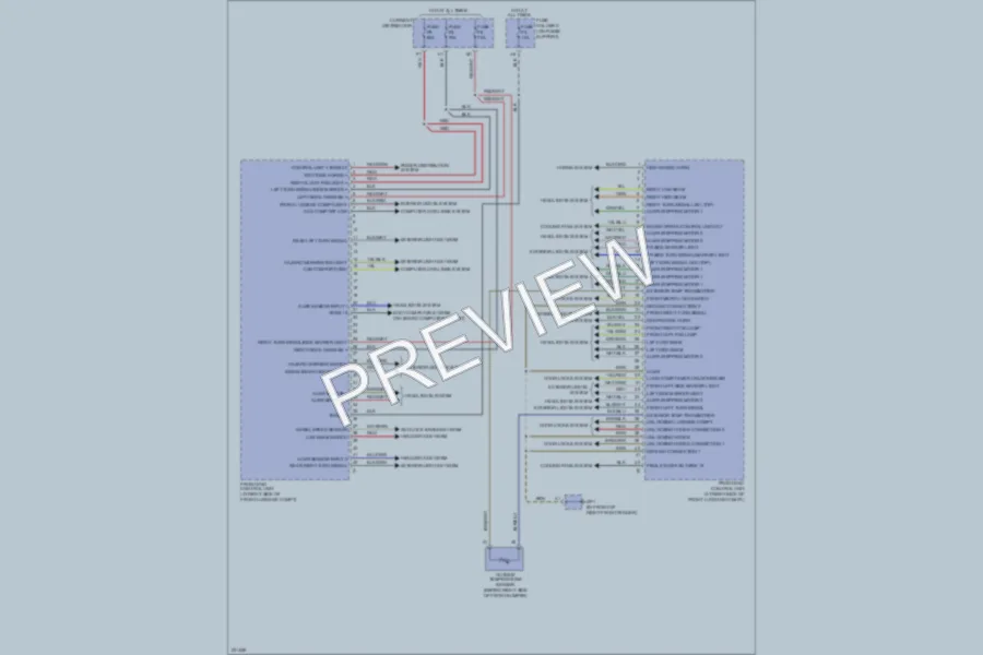 2005 Porsche Boxster Body Control Modules wiring diagram preview