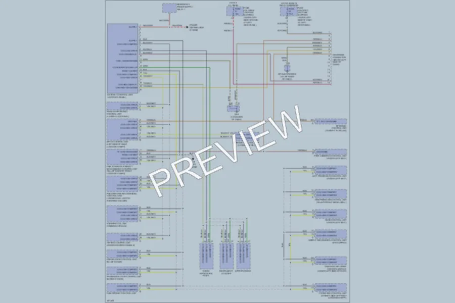 2005 Porsche Boxster Computer Data Lines wiring diagram preview