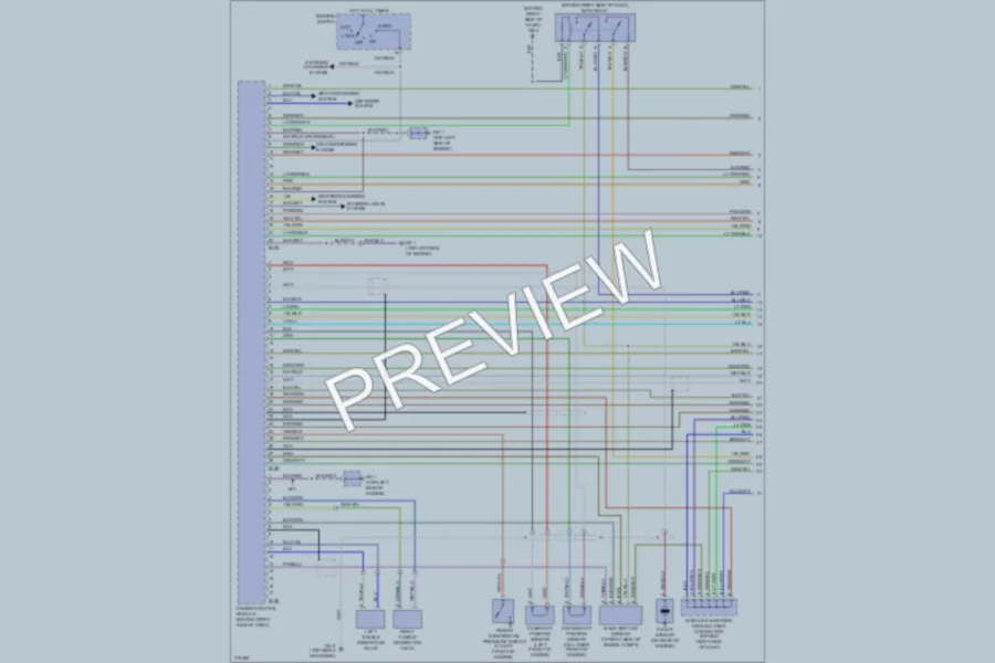 2005 Saab 92X Engine Performance wiring diagram preview
