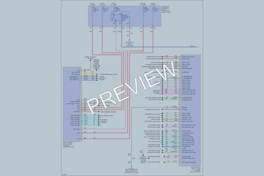 2005 Saturn IONRedLine Body Control Modules wiring diagram preview