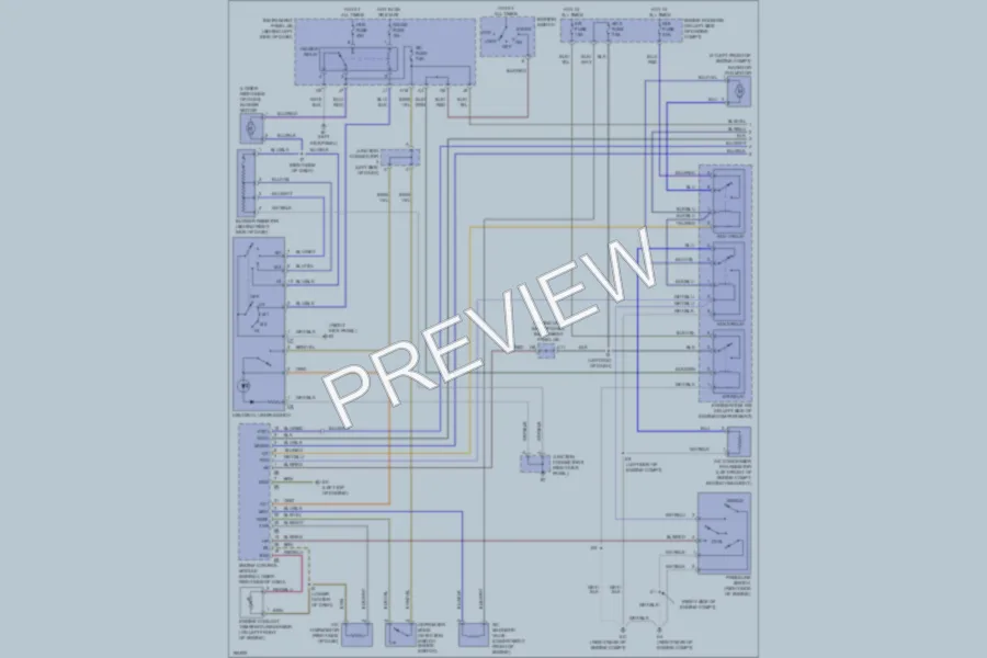 2005 Scion xA Air Conditioning wiring diagram preview