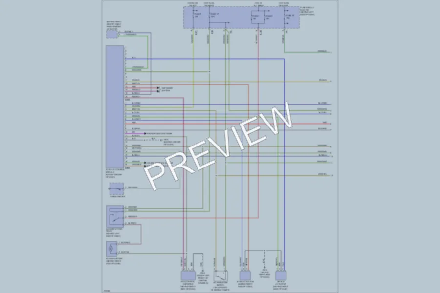 2005 Subaru Impreza Air Conditioning wiring diagram preview