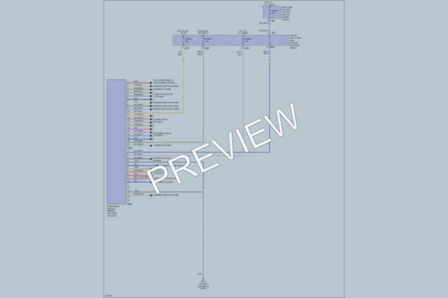 2005 Subaru Impreza Body Control Modules wiring diagram preview