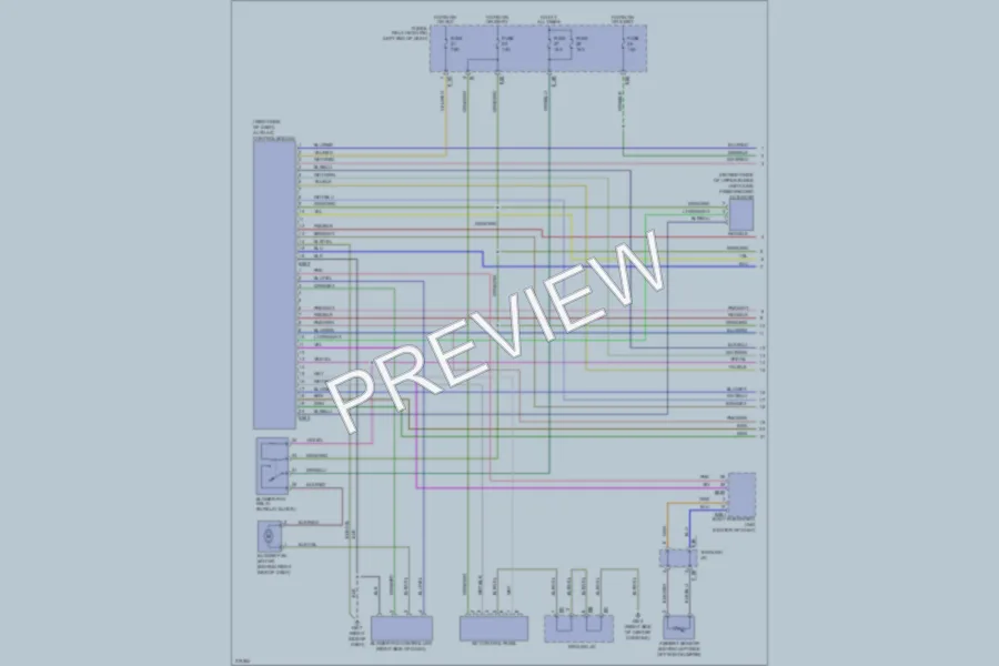 2005 Subaru Legacy Air Conditioning wiring diagram preview