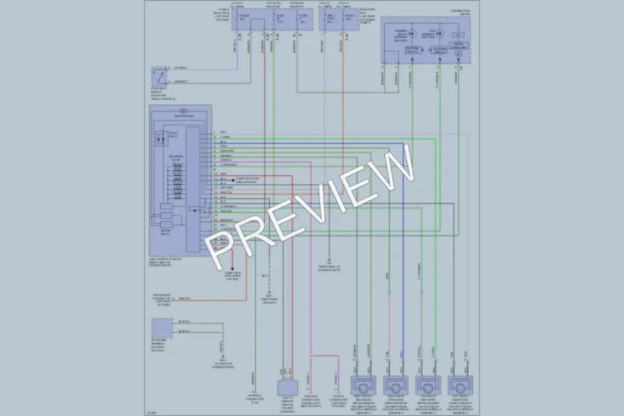 2005 Subaru Legacy Anti Lock Brakes wiring diagram preview