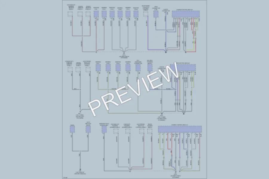 2005 Subaru Legacy Ground Distribution wiring diagram preview