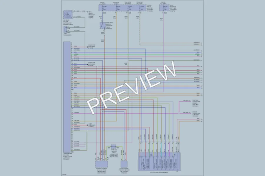 2005 Subaru Outback Transmission wiring diagram preview