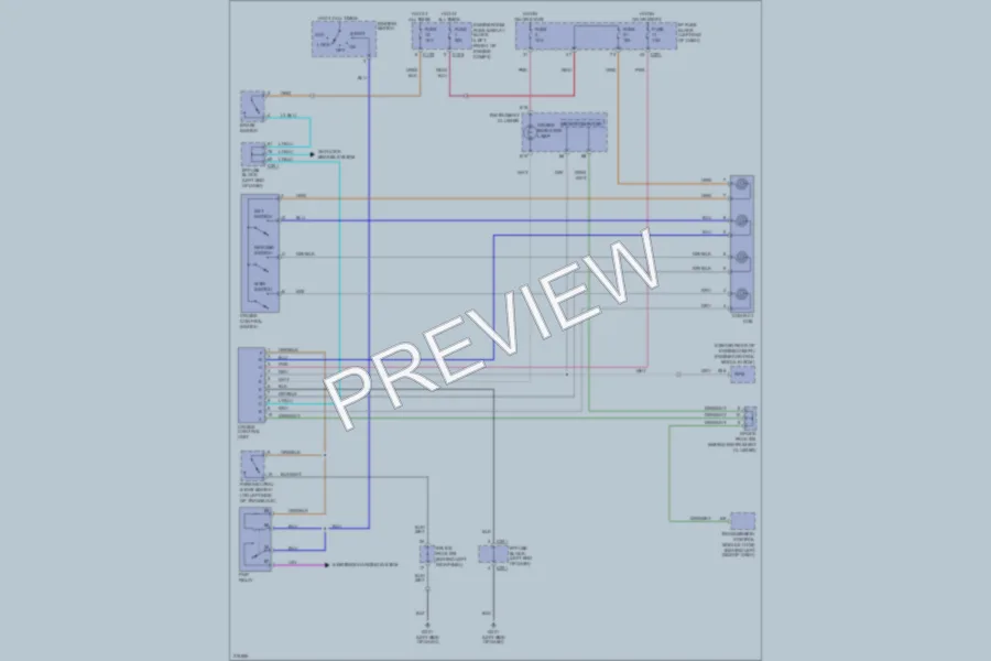 2005 Suzuki Forenza Cruise Control wiring diagram preview