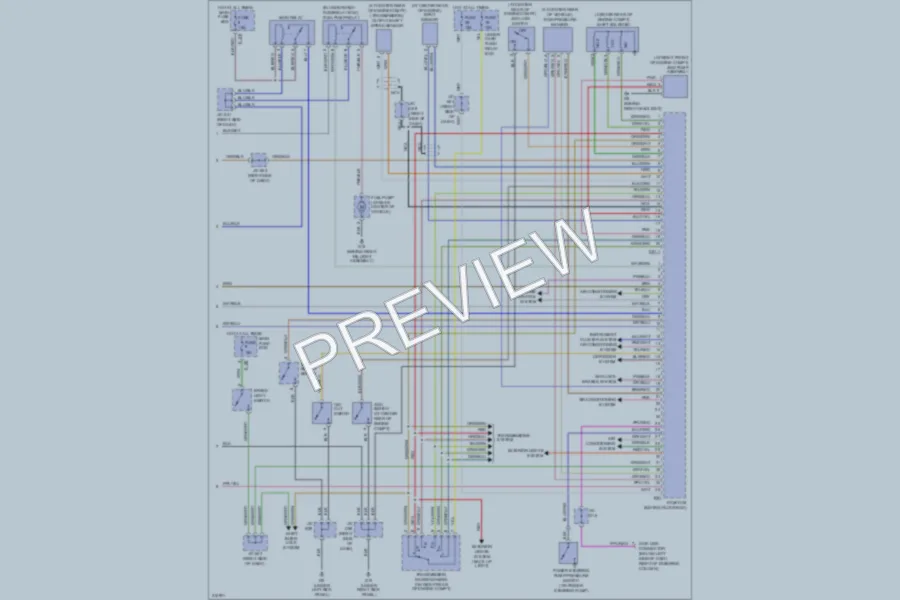 2005 Suzuki GrandVitara Engine Performance wiring diagram preview