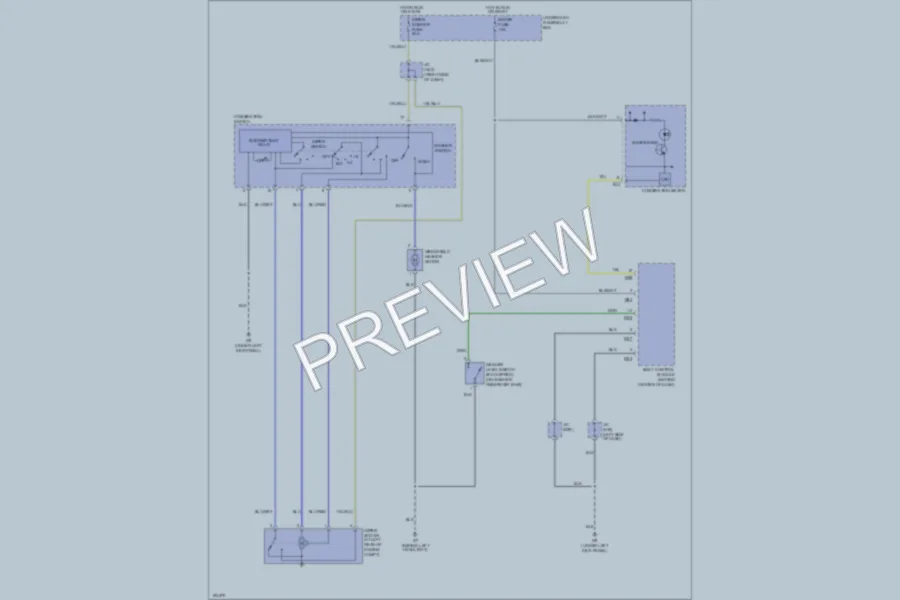 2005 Suzuki GrandVitara Wiper Washer wiring diagram preview