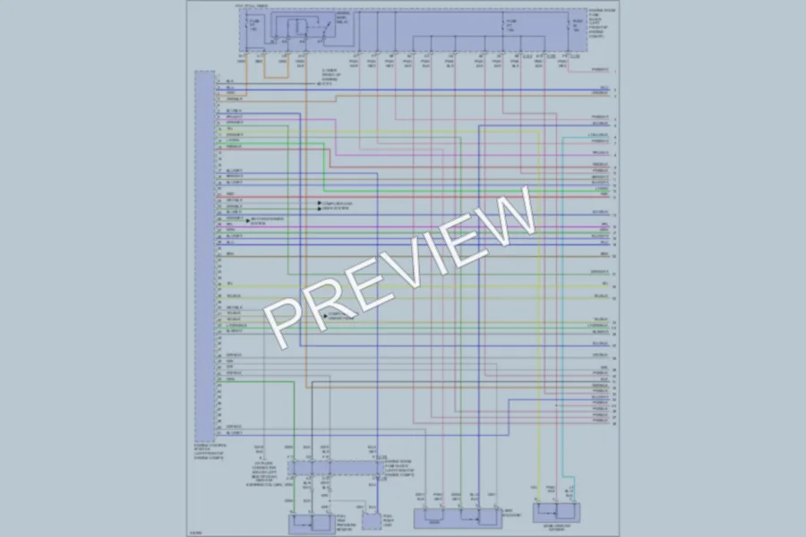 2005 Suzuki Verona Engine Performance wiring diagram preview