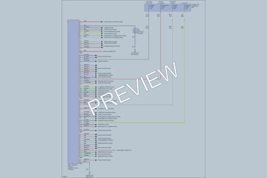 2005 Suzuki XL7 Body Control Modules wiring diagram preview