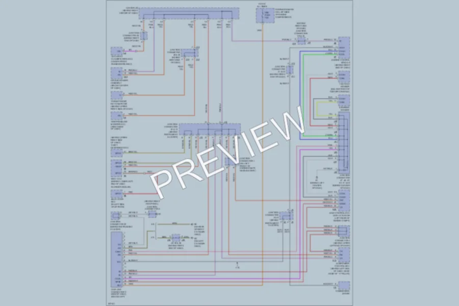 2005 Toyota 4Runner Computer Data Lines wiring diagram preview