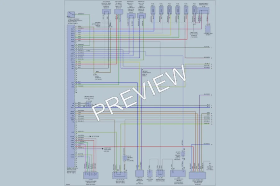 2005 Toyota 4Runner Engine Performance wiring diagram preview