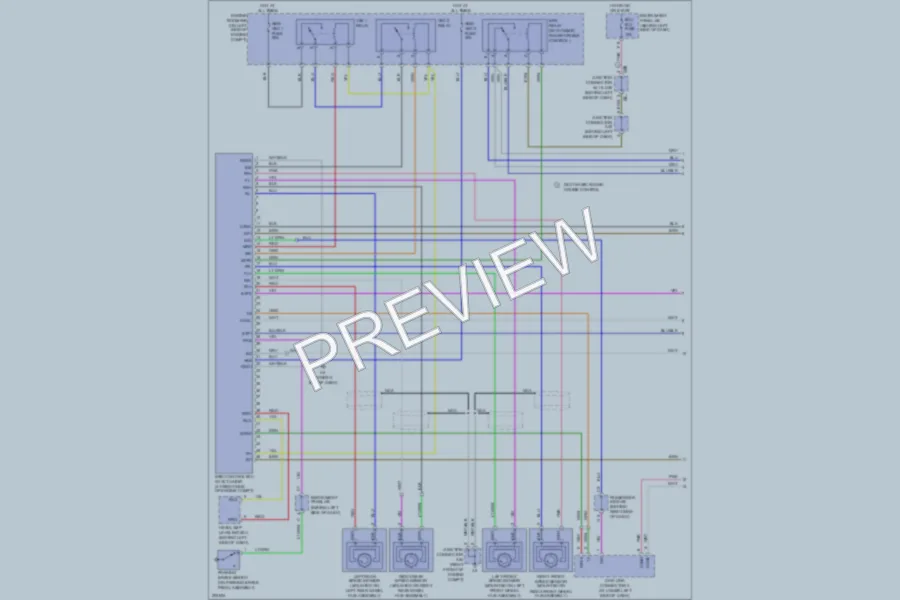 2005 Toyota Avalon Anti Lock Brakes wiring diagram preview