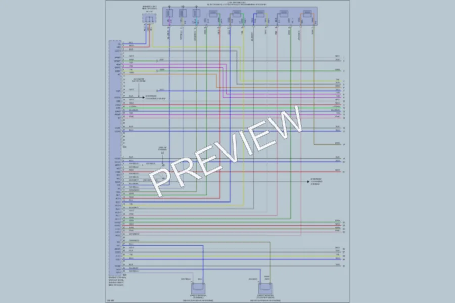 2005 Toyota Avalon Engine Performance wiring diagram preview