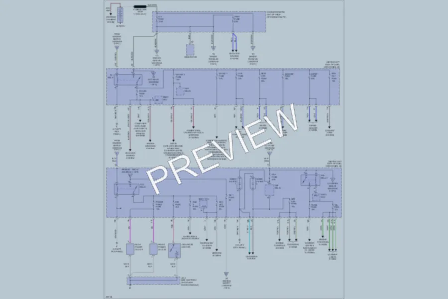 2005 Toyota Camry Power Distribution wiring diagram preview