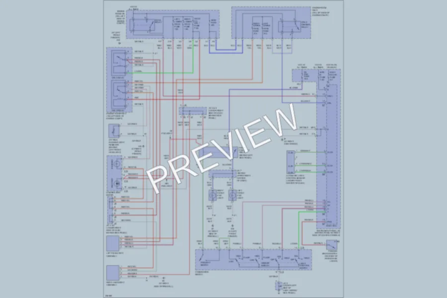 2005 Toyota Celica Headlights wiring diagram preview
