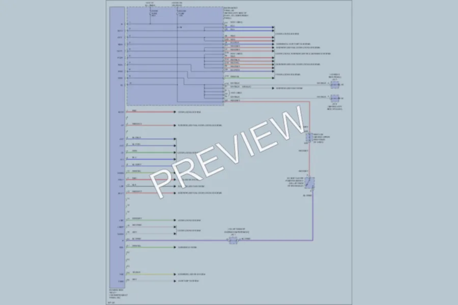 2005 Toyota Corolla Body Control Modules wiring diagram preview