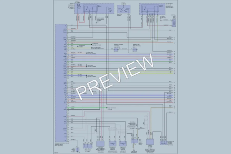 2005 Toyota Corolla Engine Performance wiring diagram preview