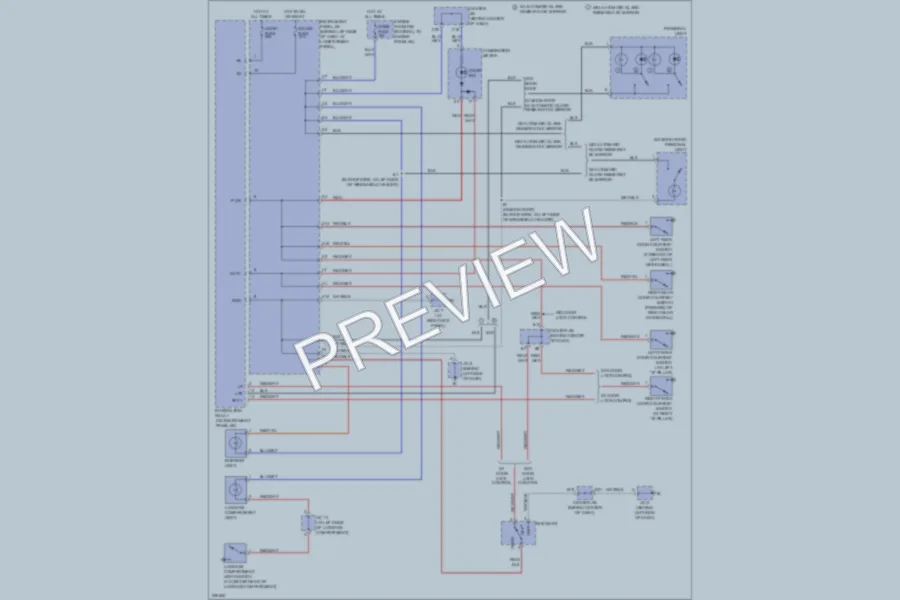 2005 Toyota Corolla Interior Lights wiring diagram preview