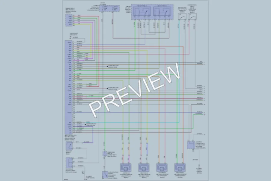 2005 Toyota Highlander Anti Lock Brakes wiring diagram preview