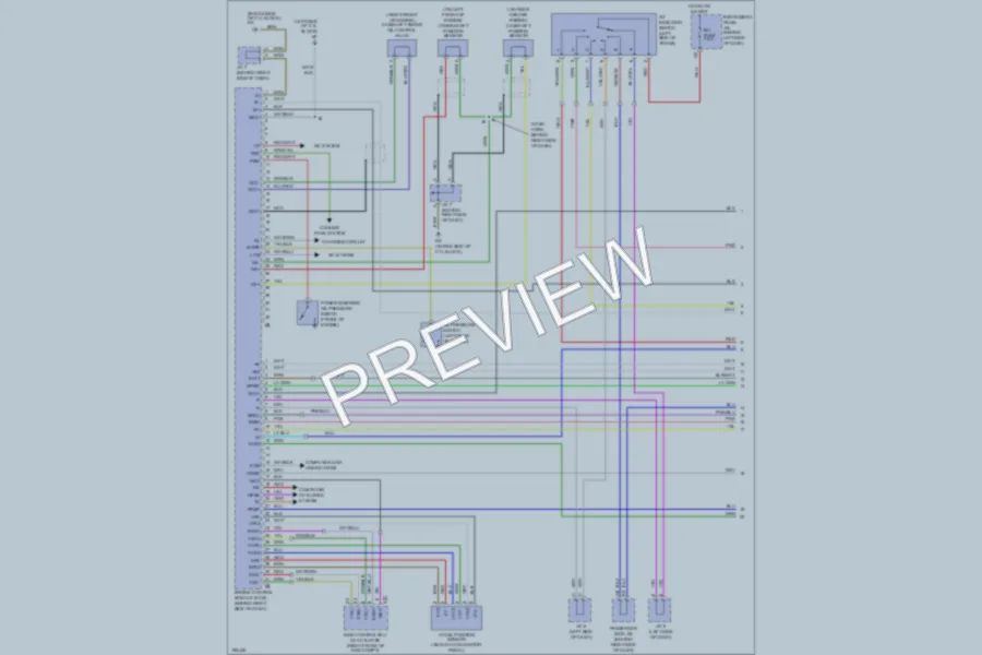 2005 Toyota Highlander Engine Performance wiring diagram preview