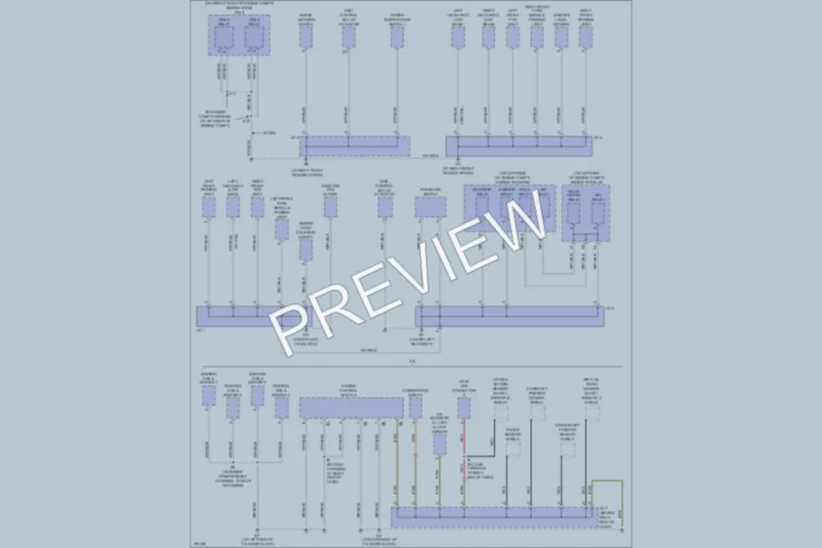 2005 Toyota Highlander Ground Distribution wiring diagram preview