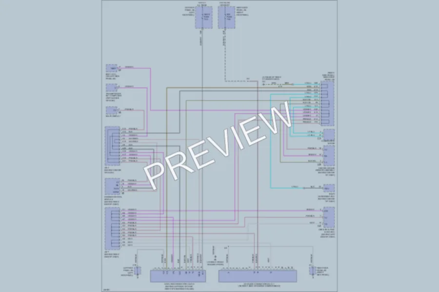 2005 Toyota LandCruiser Computer Data Lines wiring diagram preview