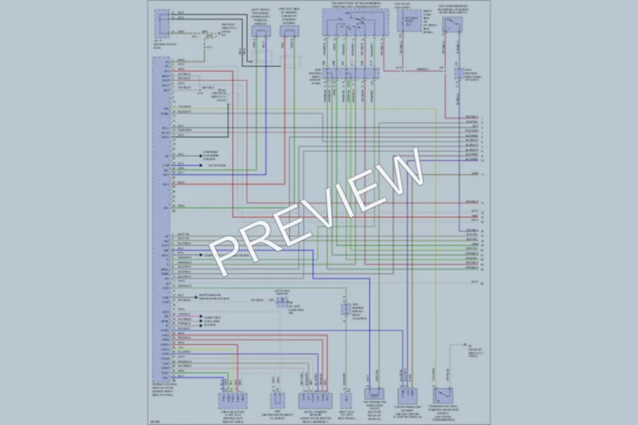 2005 Toyota LandCruiser Engine Performance wiring diagram preview
